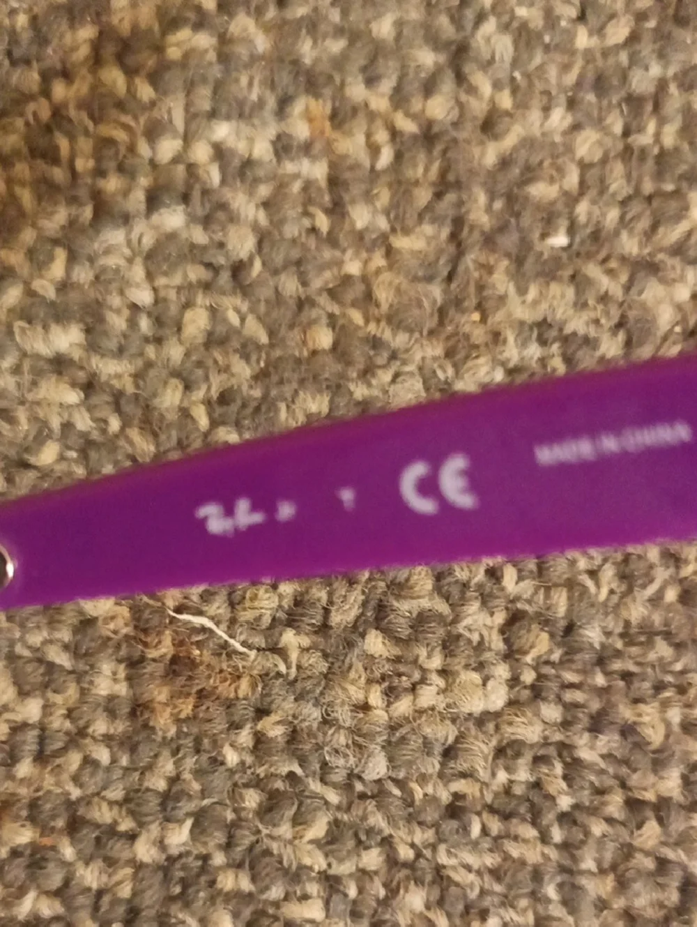 Ray-Ban Purple Kids Sunglasses with Dark Lenses